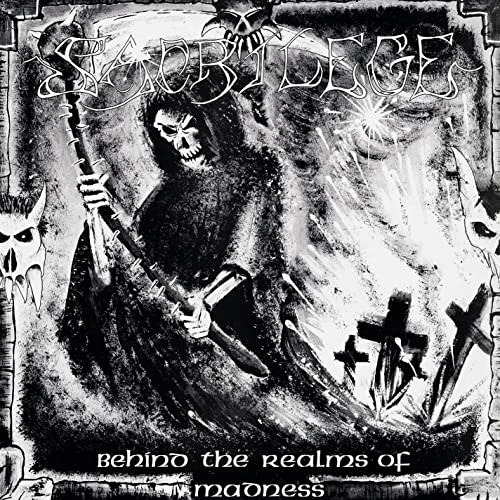 Sacrilege - Behind The Realms Of Madness (White W/ Black Splatter Vinyl 2Lp) - Vinyl