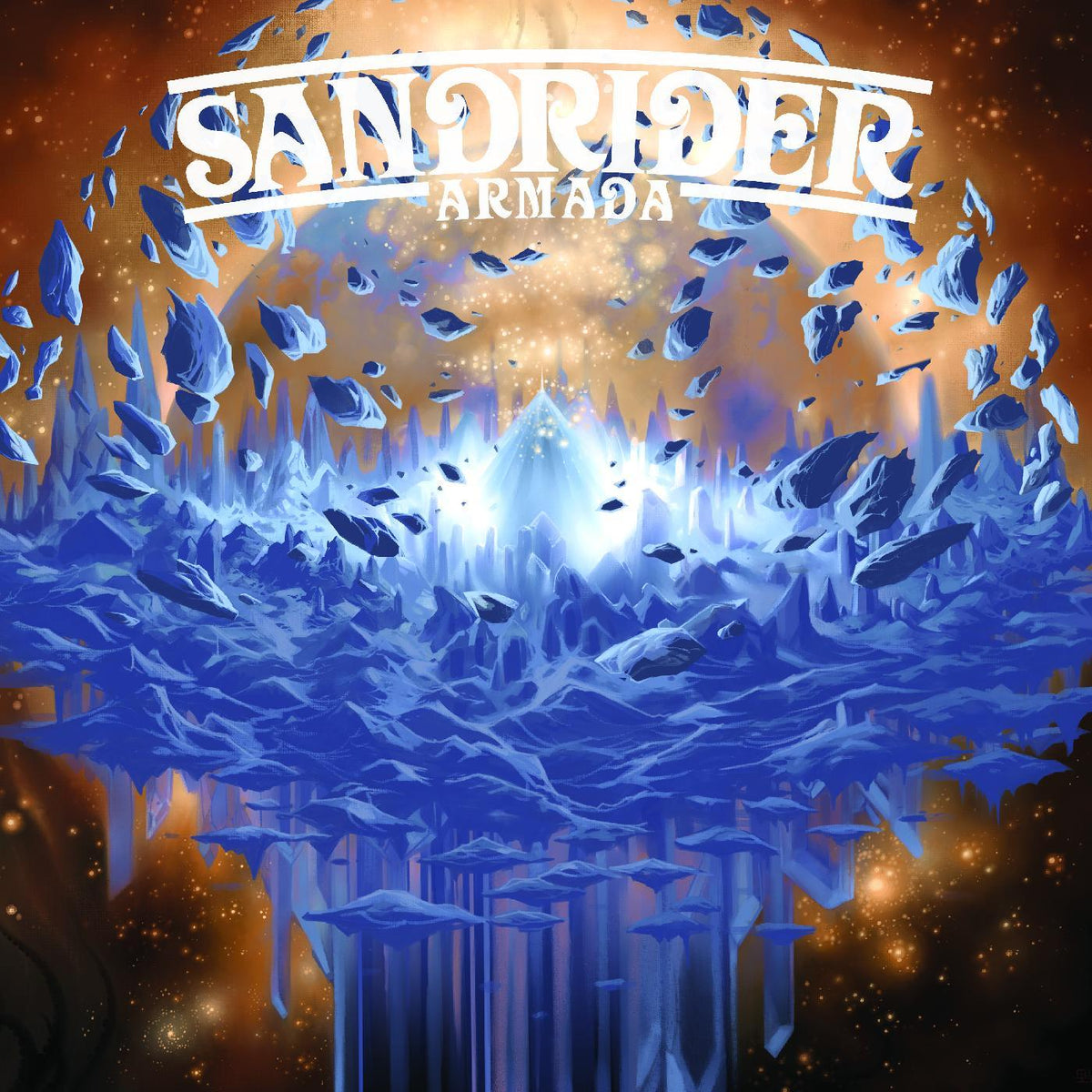 Sandrider - Armada (BLUE WITH RED & PURPLE SPLATTER VINYL) - Vinyl