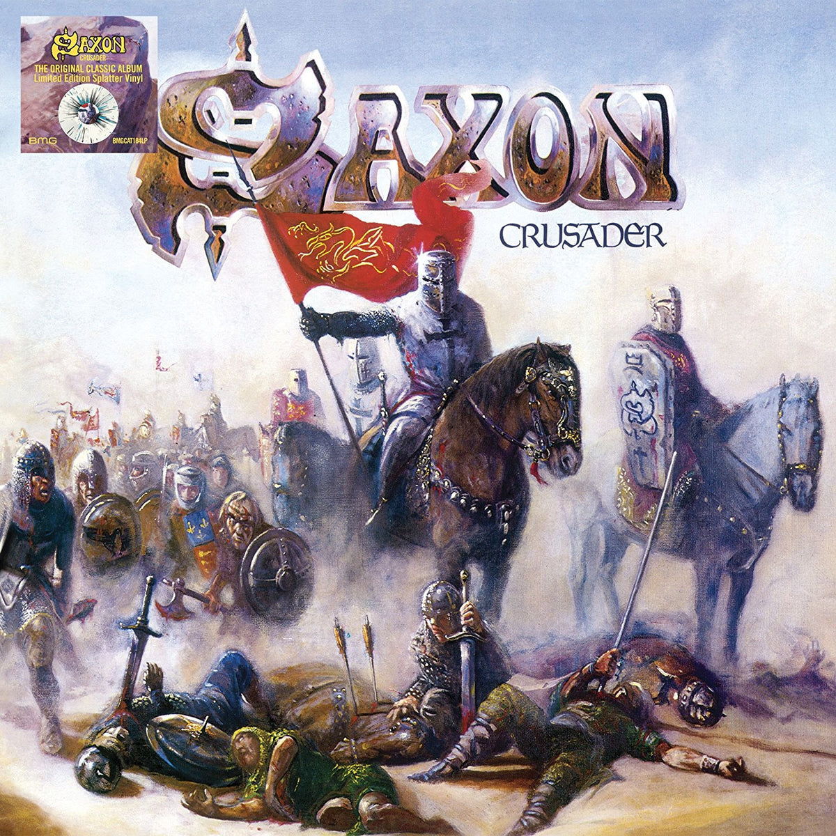 Saxon - Crusader (Limited Edition, Splatter Vinyl) - Vinyl
