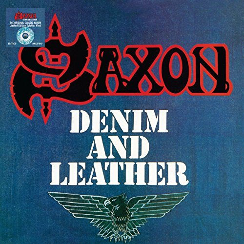Saxon - Denim And Leather (Limited Edition, Splatter Vinyl) - Vinyl