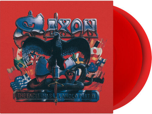 Saxon - Eagle Has Landed Part II (Limited Edition, 180 Gram Translucent Red Colored Vinyl) [Import] (2 Lp's) - Vinyl