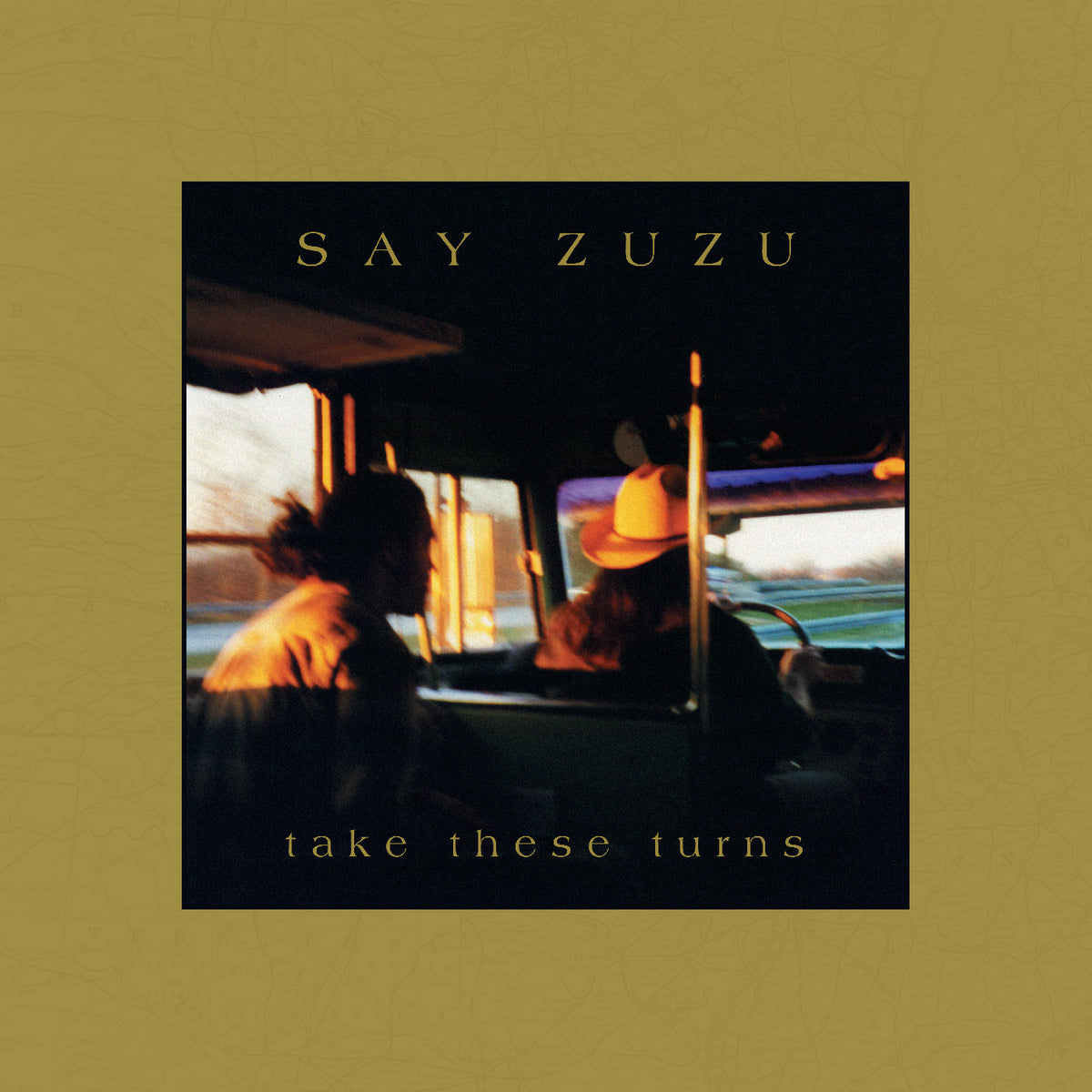 Say ZuZu - Take These Turns (Deluxe Edition) (Blue Vinyl) - Vinyl