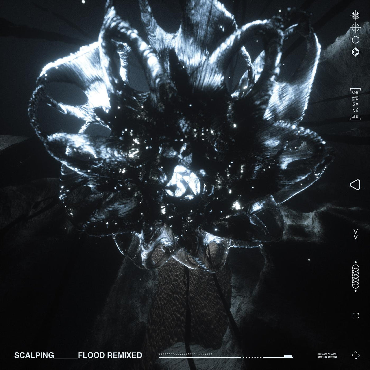 SCALPING - Flood Remixed (CLEAR VINYL) - Vinyl