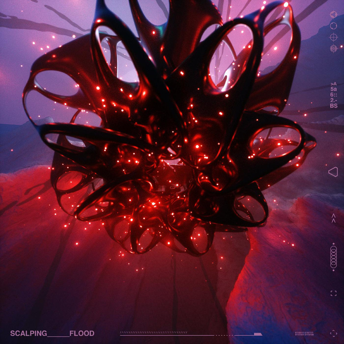 SCALPING - Flood (TRANSPARENT VIOLET VINYL) - Vinyl