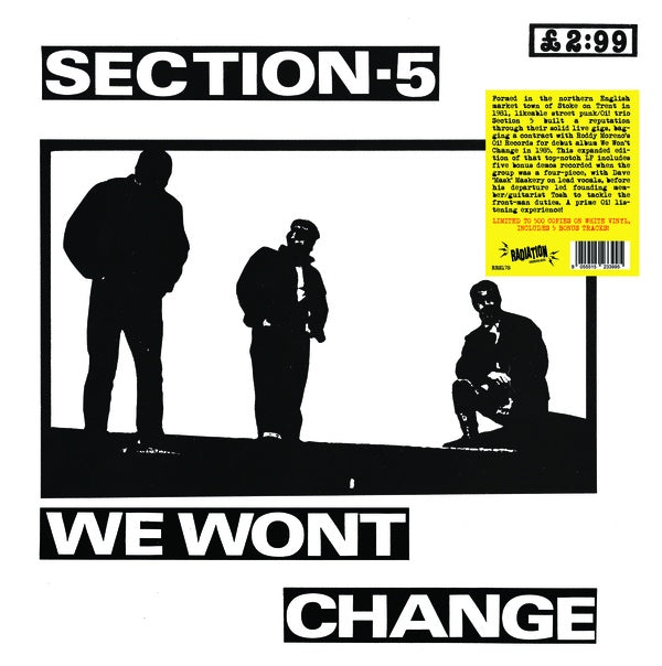 SECTION 5 - We Won't Change - Vinyl