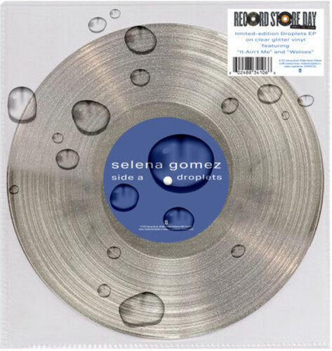 Selena Gomez - Droplets (RSD Exclusive, 10-Inch Clear U.V. Printed Vinyl) - Vinyl