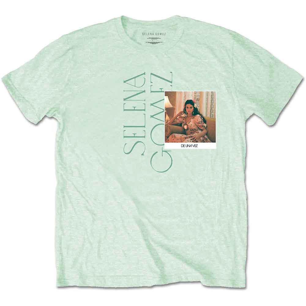 Selena Gomez - Polaroid - T-Shirt Green
