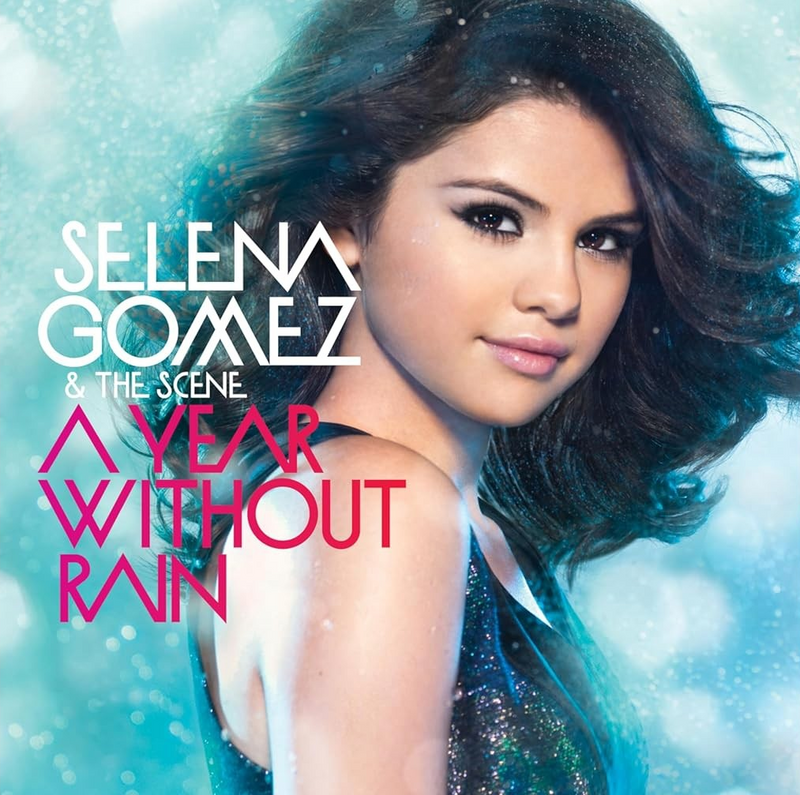 Selena Gomez & the Scene - A Year Without Rain (Limited Edition, Transparent Ice, Blue & Black Splatter Colored Vinyl) - Vinyl
