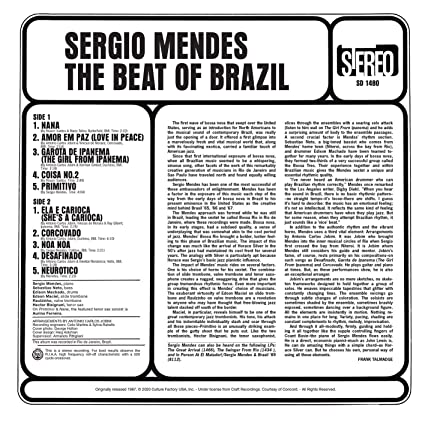 Sergio Mendes - The Beat Of Brazil (Green & Yellow Vinyl) - Vinyl