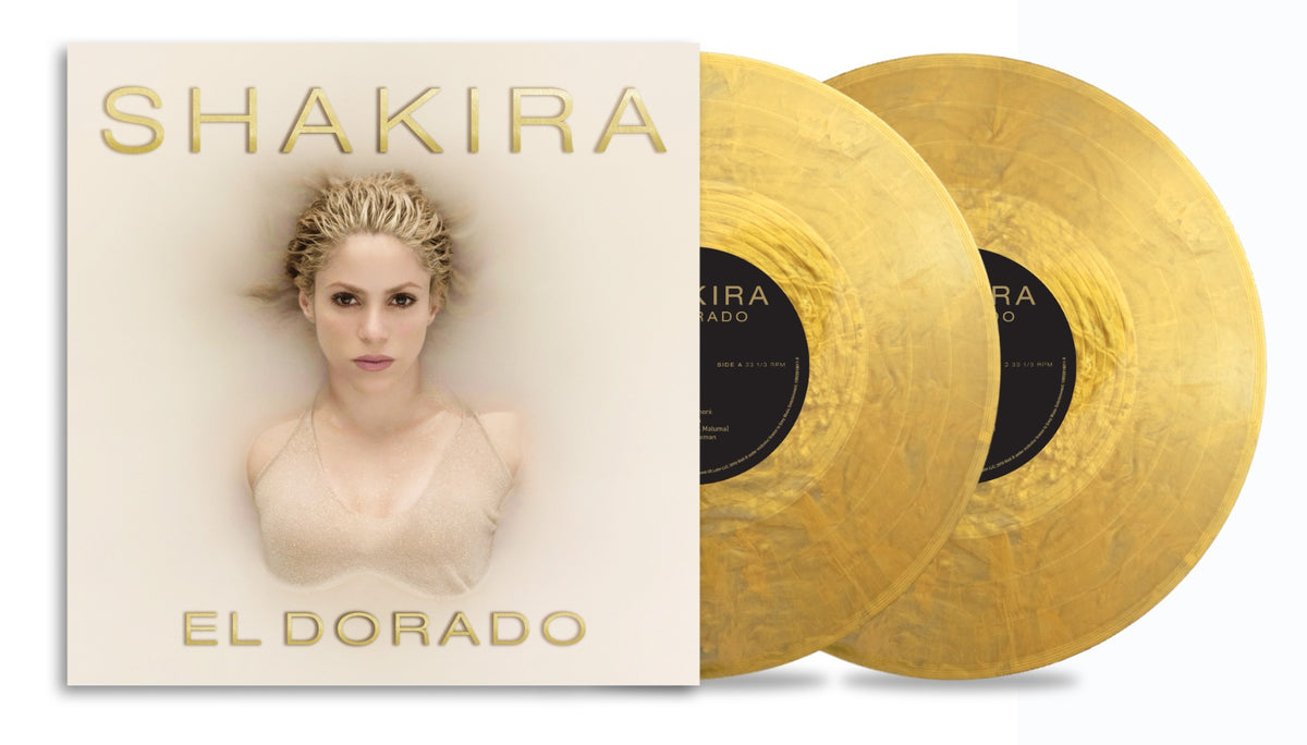 Shakira - El Dorado (Gold Colored Vinyl,, 180 Gram Vinyl, Gatefold LP Jacket) (2 Lp) - Vinyl