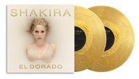 Shakira - El Dorado (Metallic Gold Colored Vinyl, Sticker, 45 RPM, Gatefold LP Jacket) (2 Lp's) - Vinyl