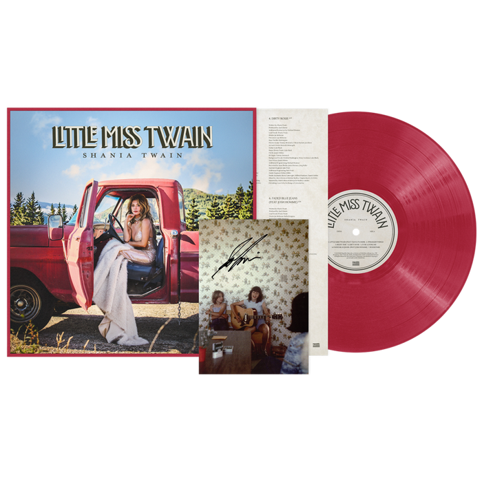 Shania Twain - Little Miss Twain (Limited Indie Exclusive) [Rosie Red LP] [Signed Insert] - Vinyl