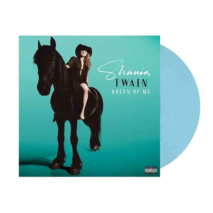 Shania Twain - Queen Of Me [Explicit Content] (Limited Edition, Alternate Cover, Baby Blue Colored Vinyl) - Vinyl