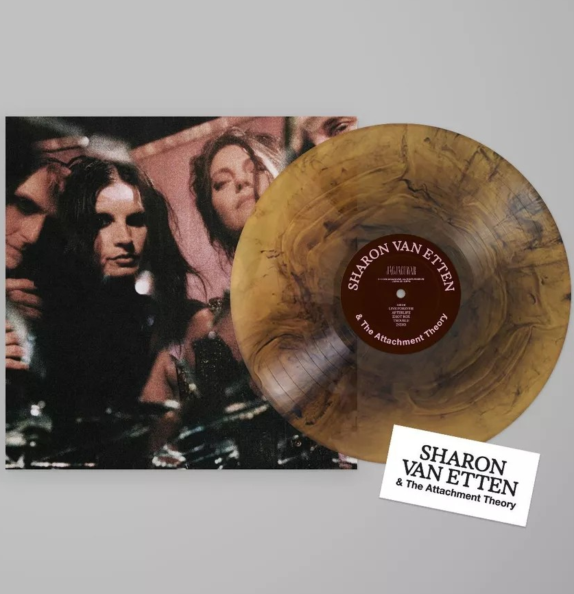 Sharon Van Etten - Sharon Van Etten & The Attachment Theory [Explicit Content] (Amber Galaxy Colored Vinyl, Indie Exclusive, Sticker) - Vinyl