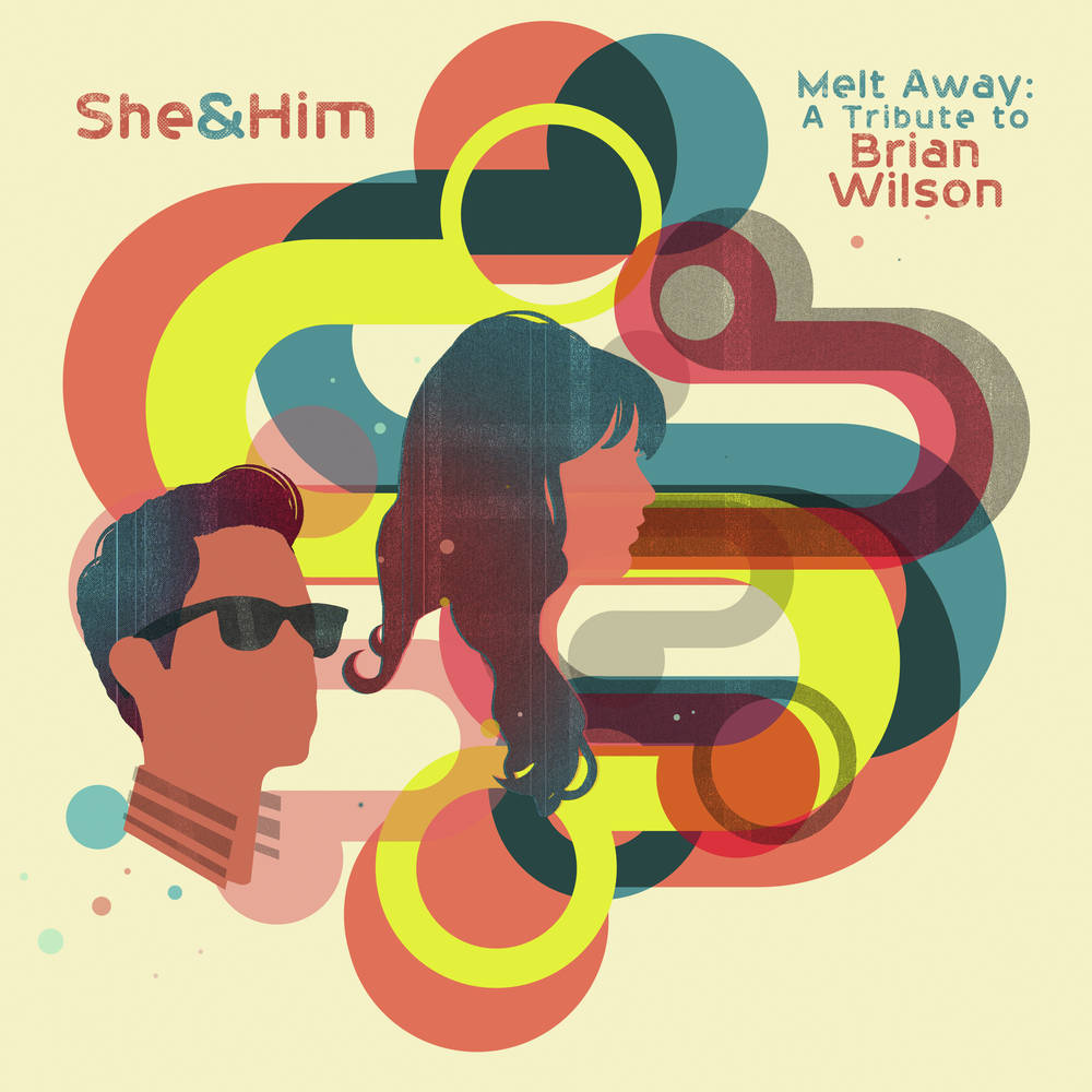 She & Him - Melt Away: A Tribute To Brian Wilson (Limited Edition, Translucent Lemonade Colored Vinyl, Indie Exclusive) - Vinyl