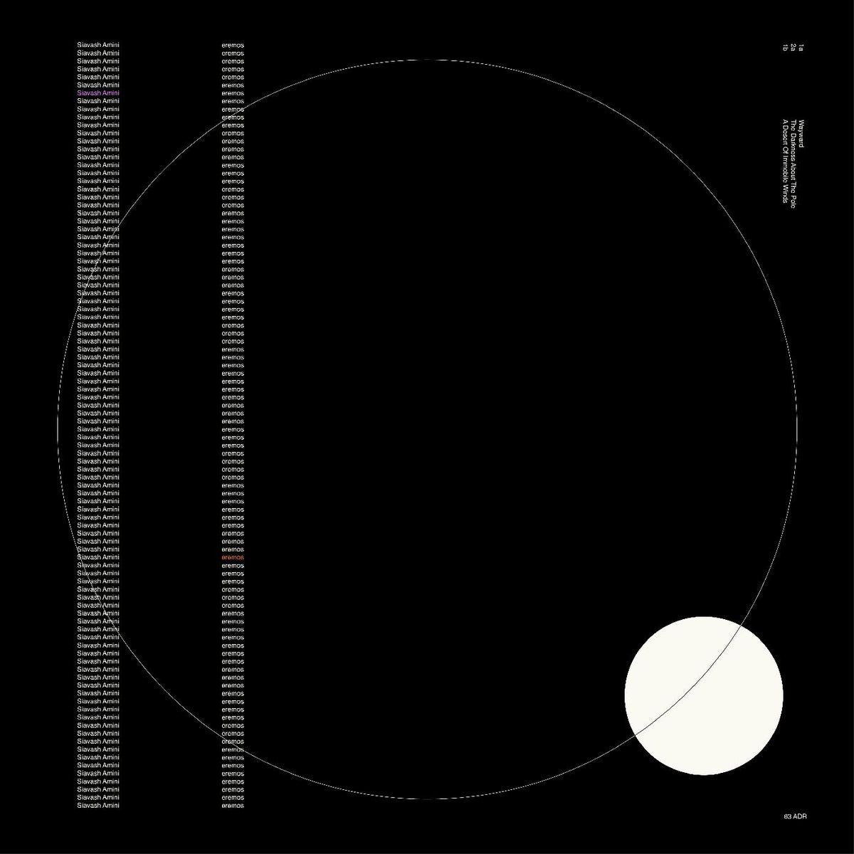 Siavash Amini - eremos - Vinyl