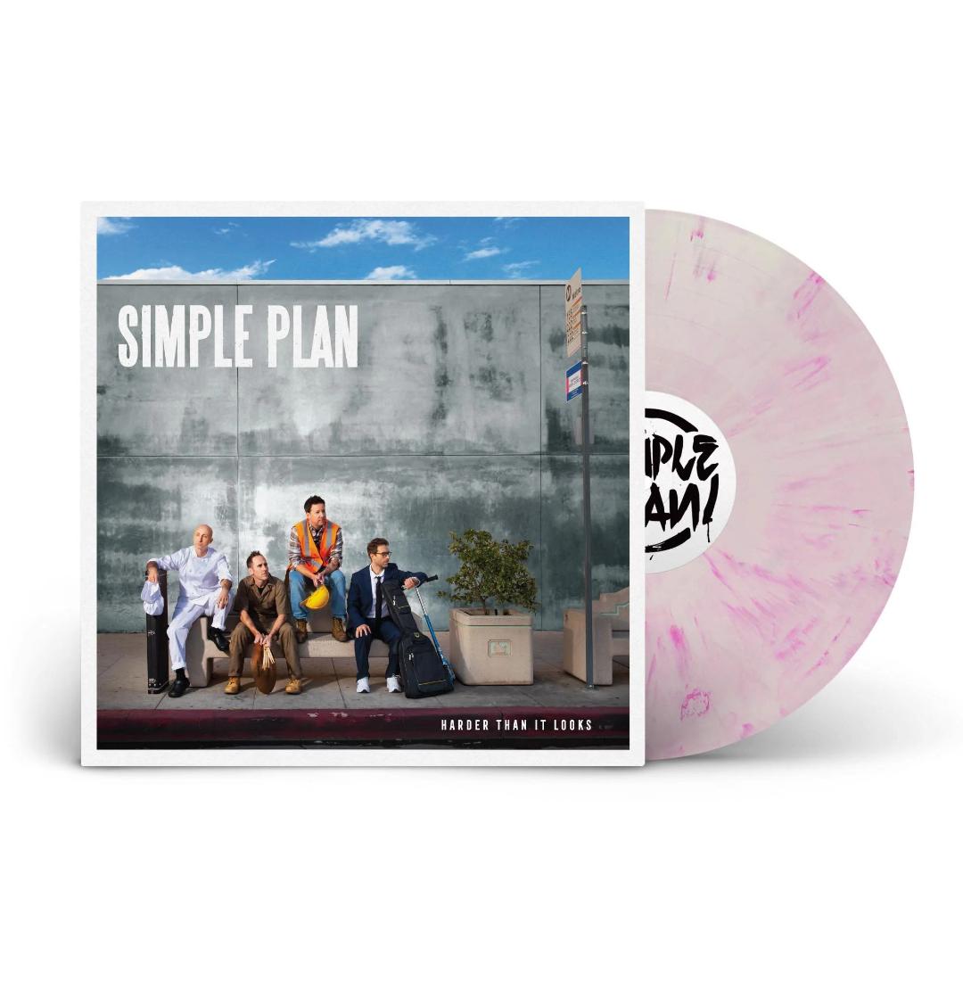 Simple Plan - Harder Than It Looks (Indie Exclusive, Colored Vinyl, Pink Marble) - Vinyl