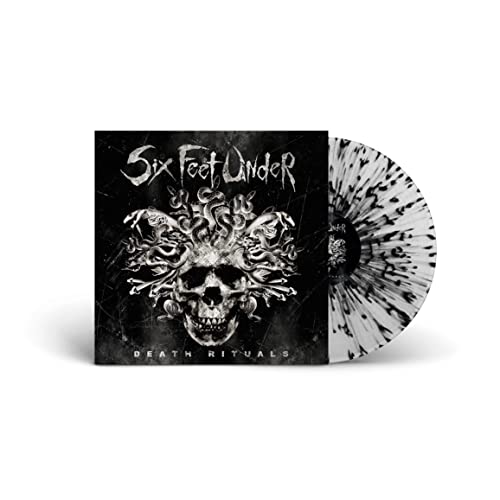 Six Feet Under - Death Rituals (Clear W/ Black Splatter Vinyl) - Vinyl
