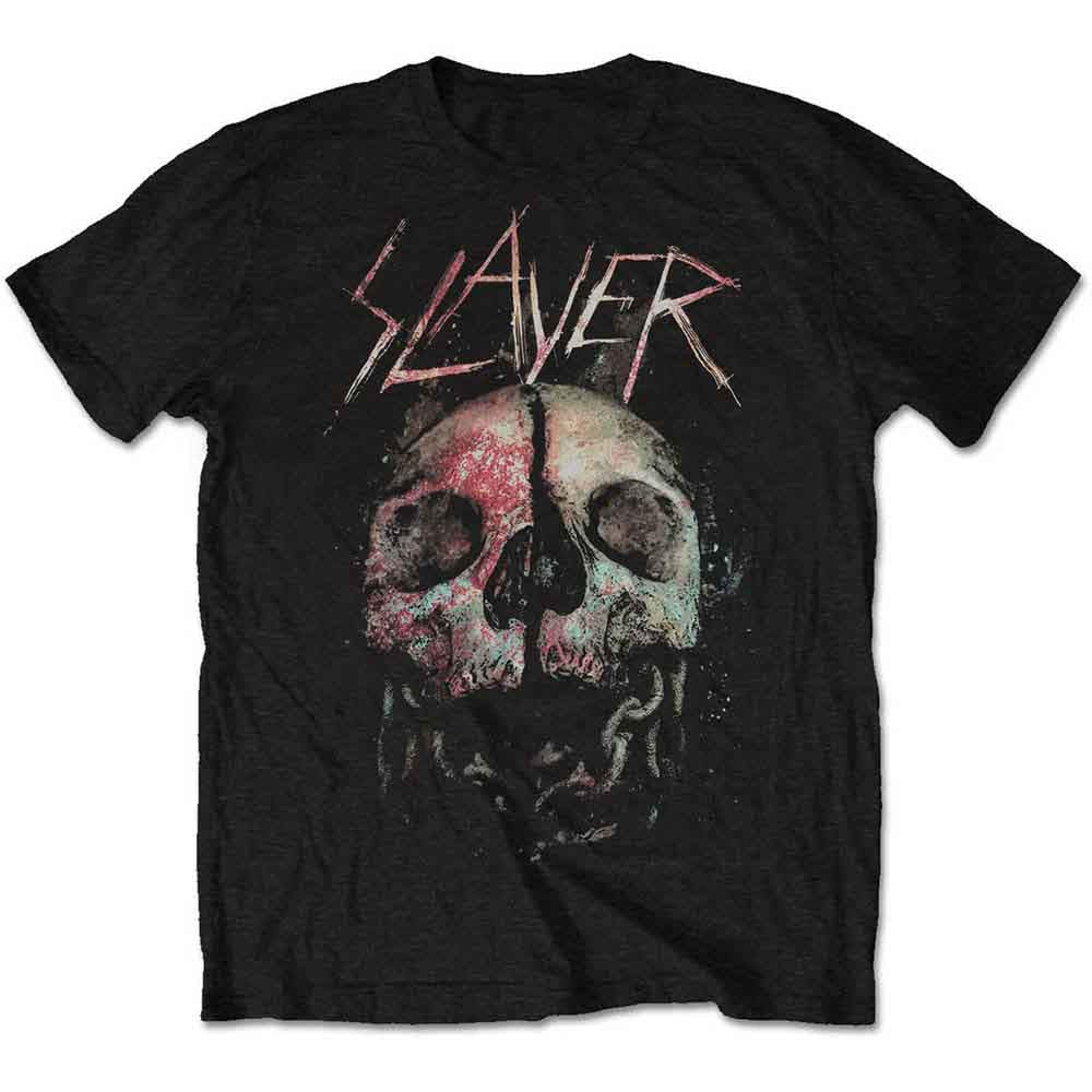 SLAYER - Cleaved Skull - T-Shirt Black