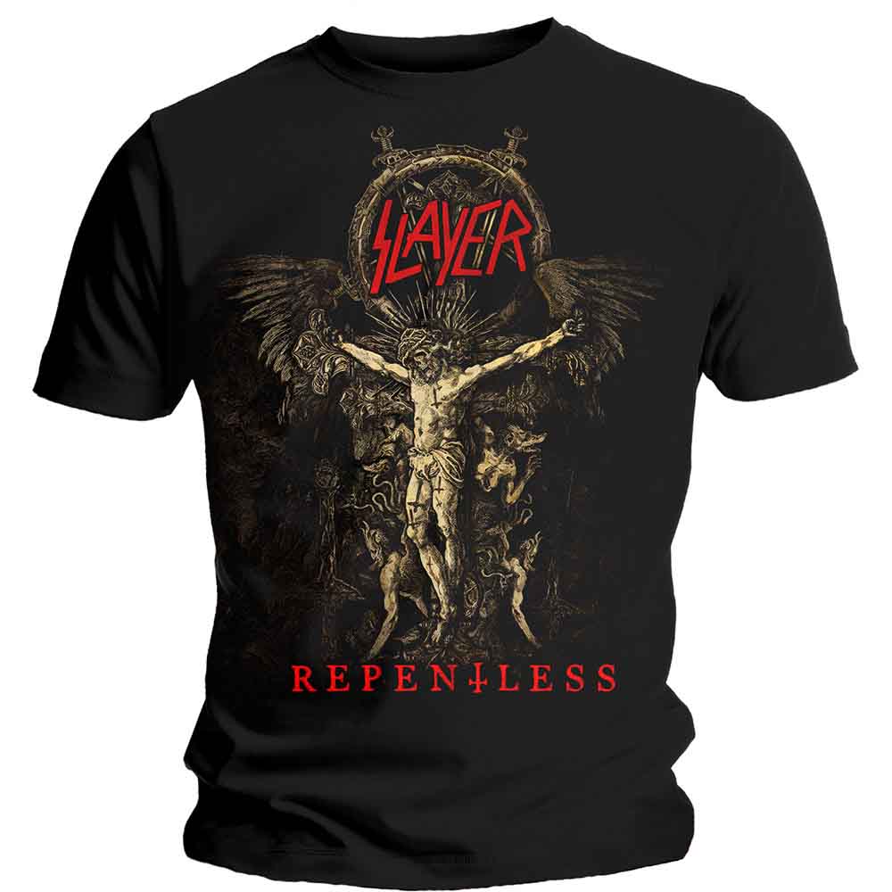 SLAYER - Cruciform Skeletal - T-Shirt Black