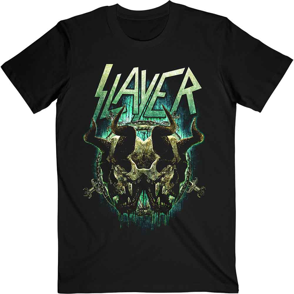 SLAYER - Daemonic Twin - T-Shirt Black
