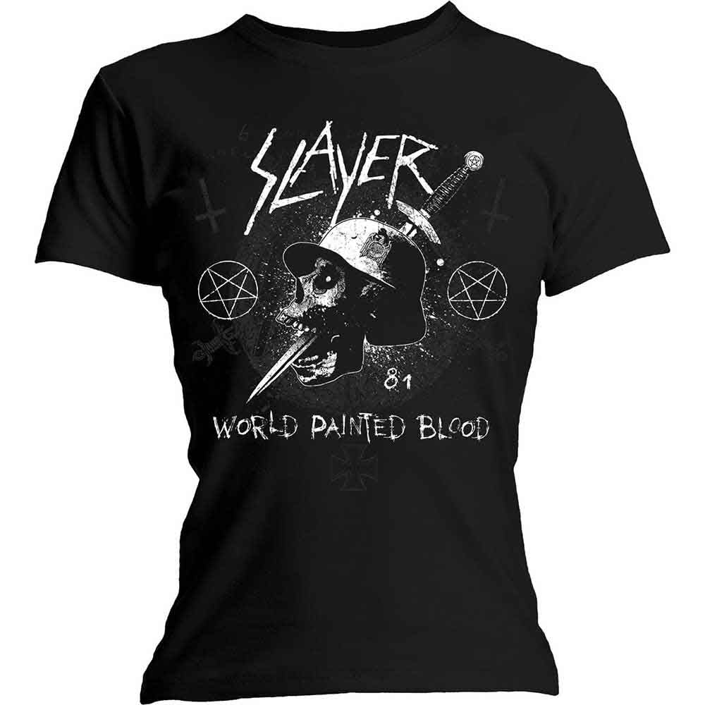 SLAYER - Dagger Skull - T-Shirt Black