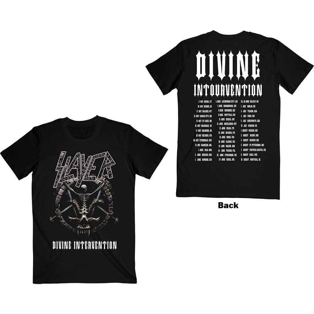 SLAYER - Divine Intervention 2014 Dates - T-Shirt