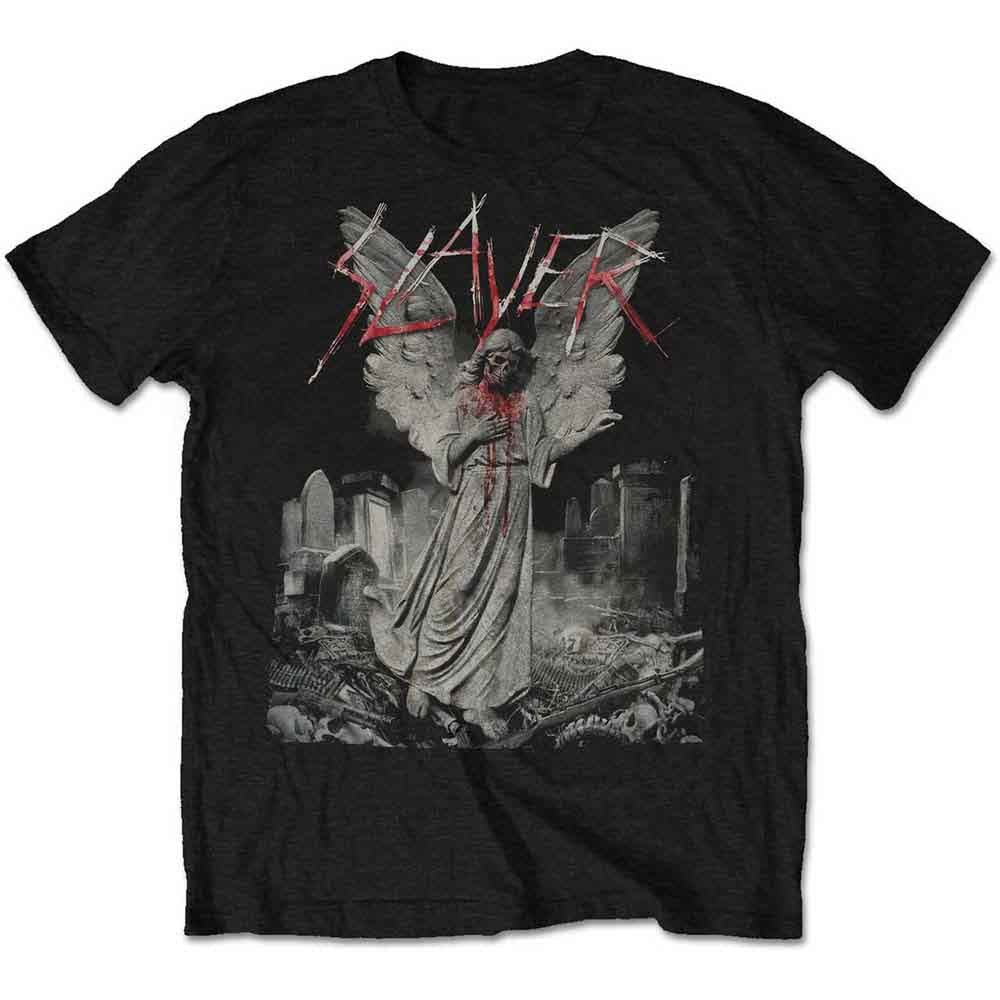 SLAYER - Gravestone Walks - T-Shirt Black