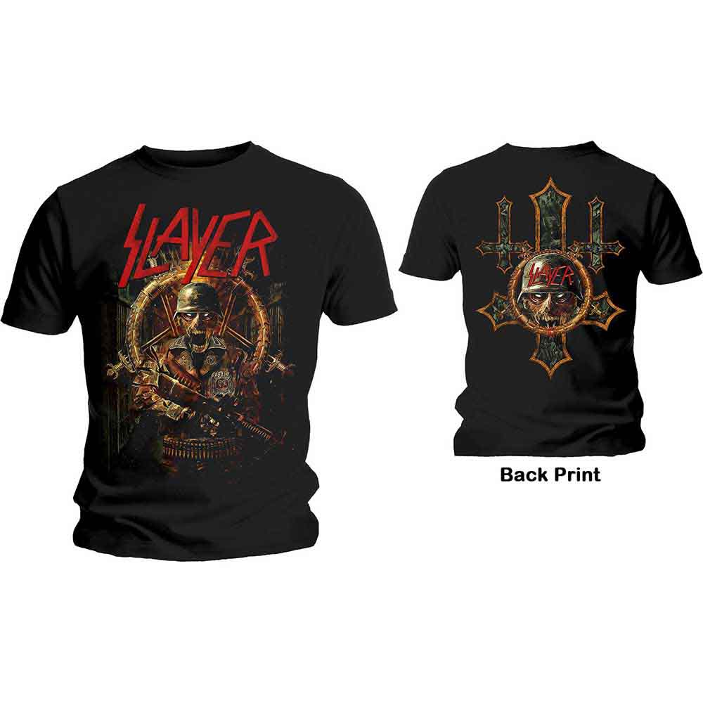 SLAYER - Hard Cover Comic Book - T-Shirt Black