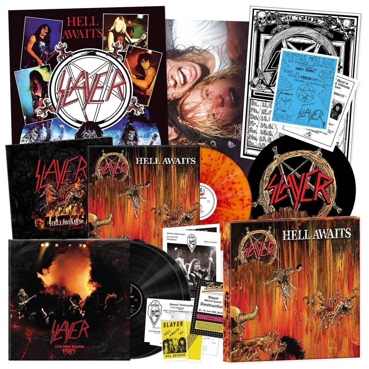 SLAYER - Hell Awaits (40Th Anniversary Edition) [3LP] - Vinyl