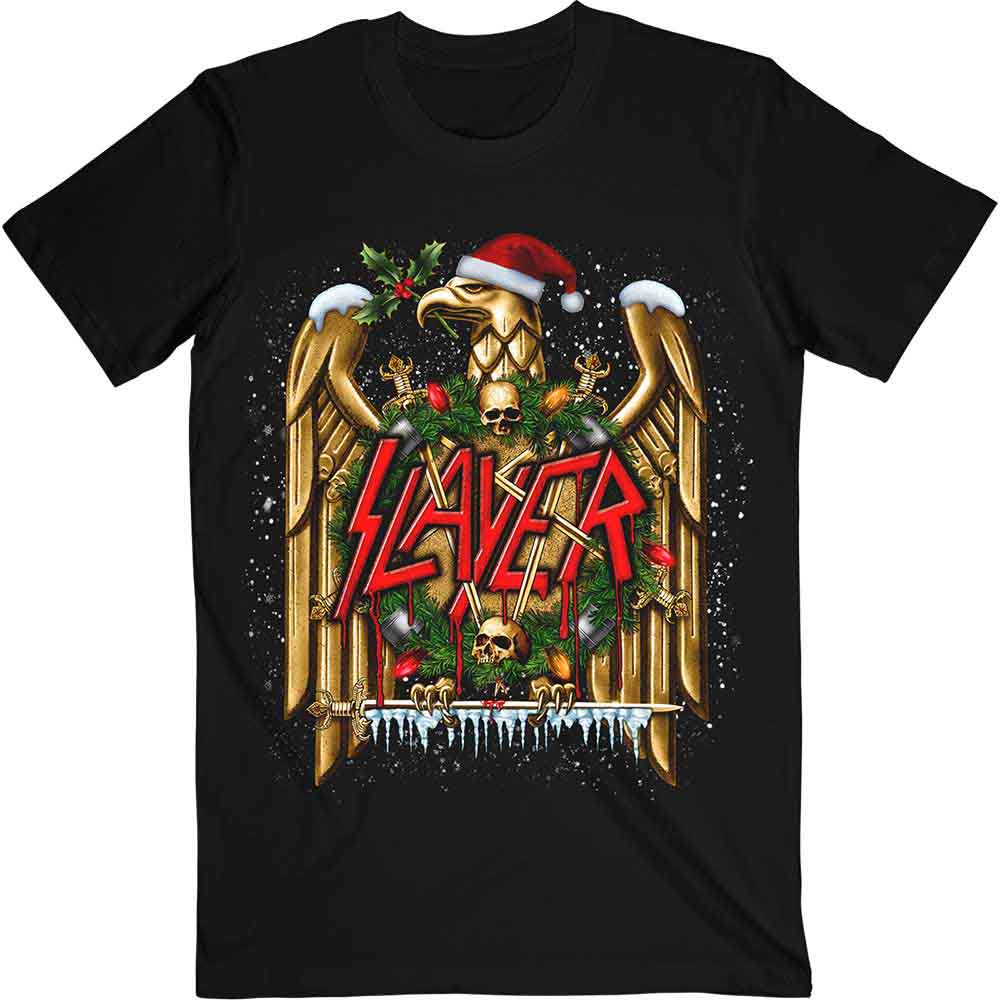 SLAYER - Holiday Eagle - T-Shirt Black