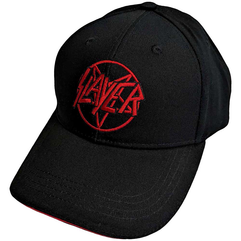 SLAYER - Pentagram Logo - Hat Black