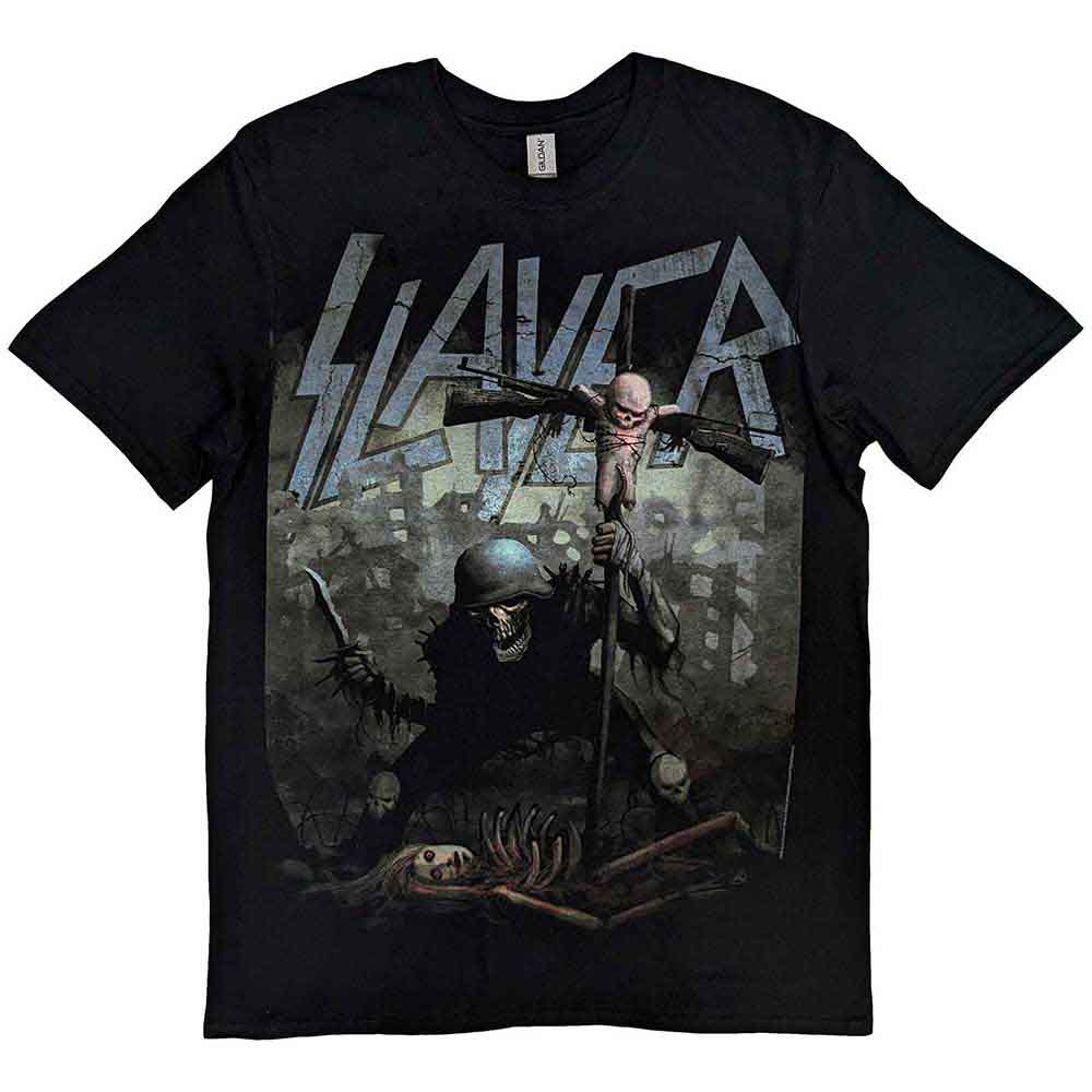 SLAYER - Soldier Cross - T-Shirt Black