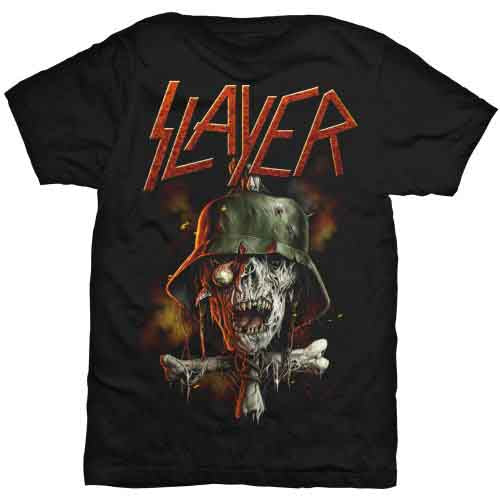 SLAYER - Soldier Cross V.2 - T-Shirt Black