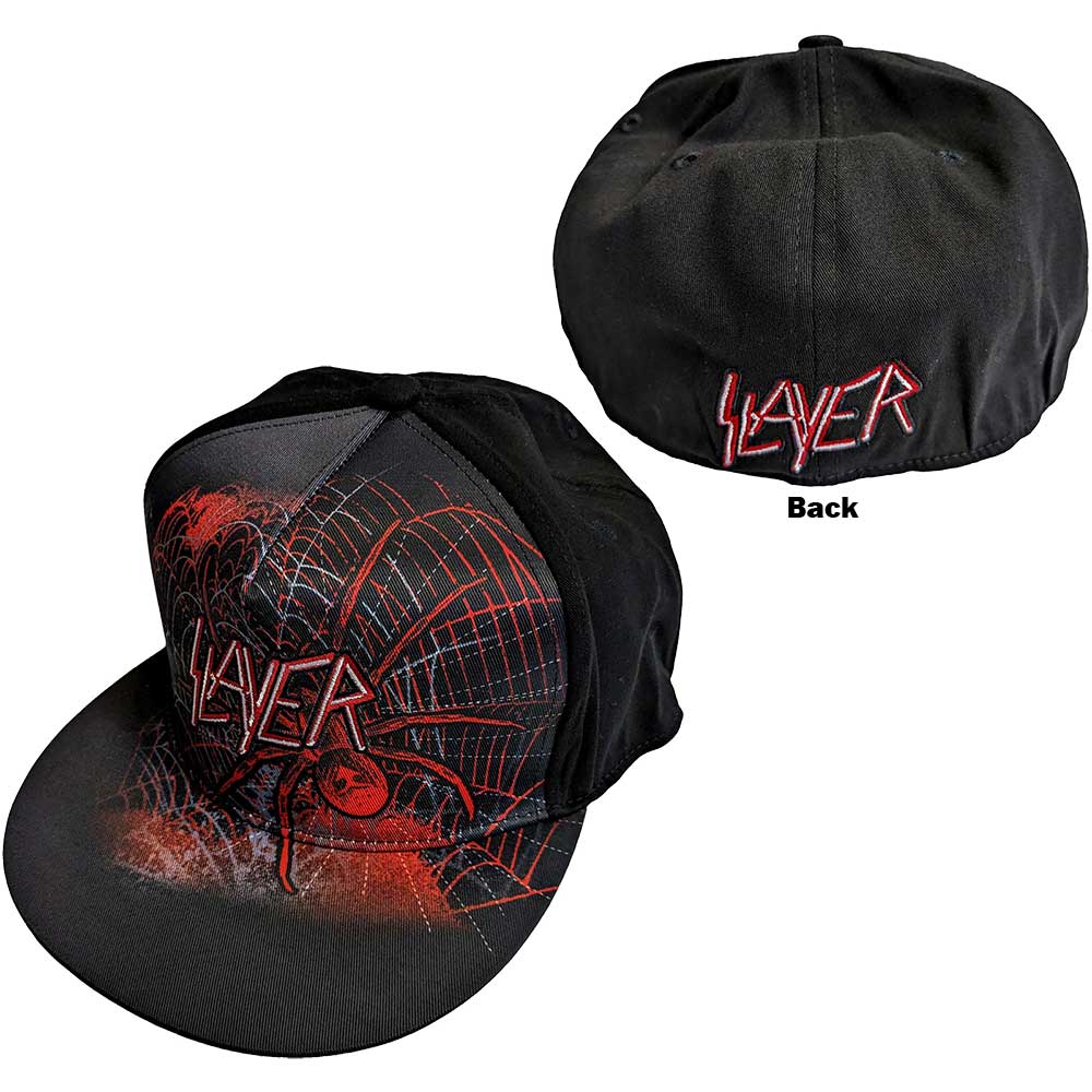 SLAYER - Spiderweb - Hat Black
