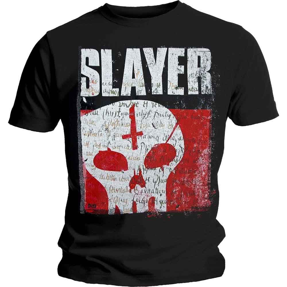 SLAYER - Undisputed Attitude Skull - T-Shirt Black