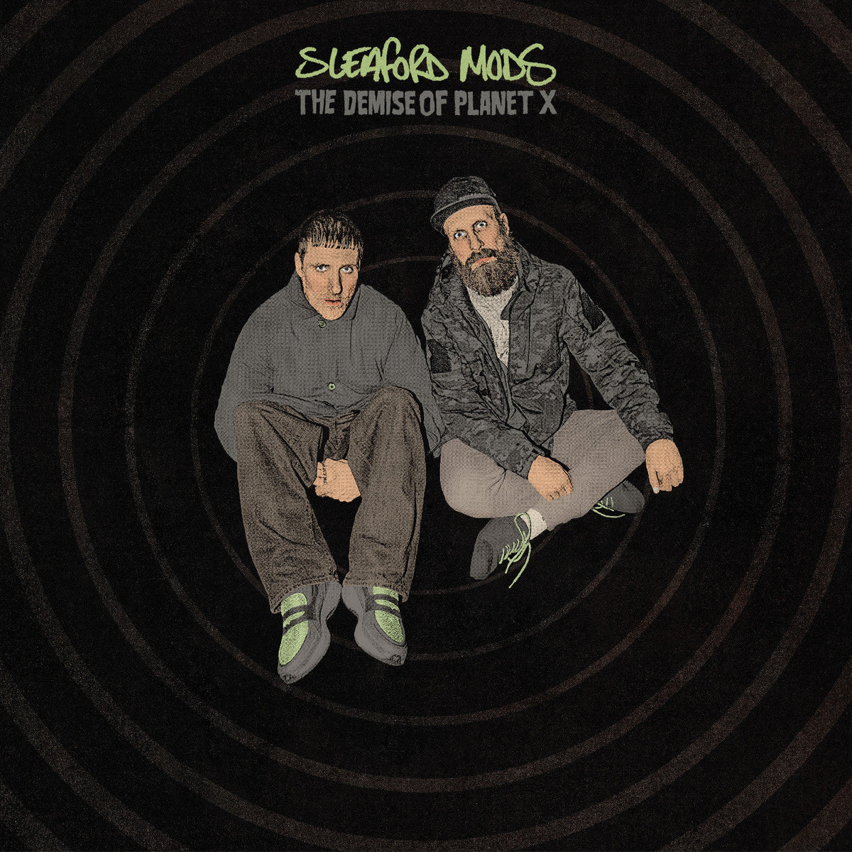 Sleaford Mods - The Demise Of Planet X (Neon Green Black Marble Vinyl) - Vinyl