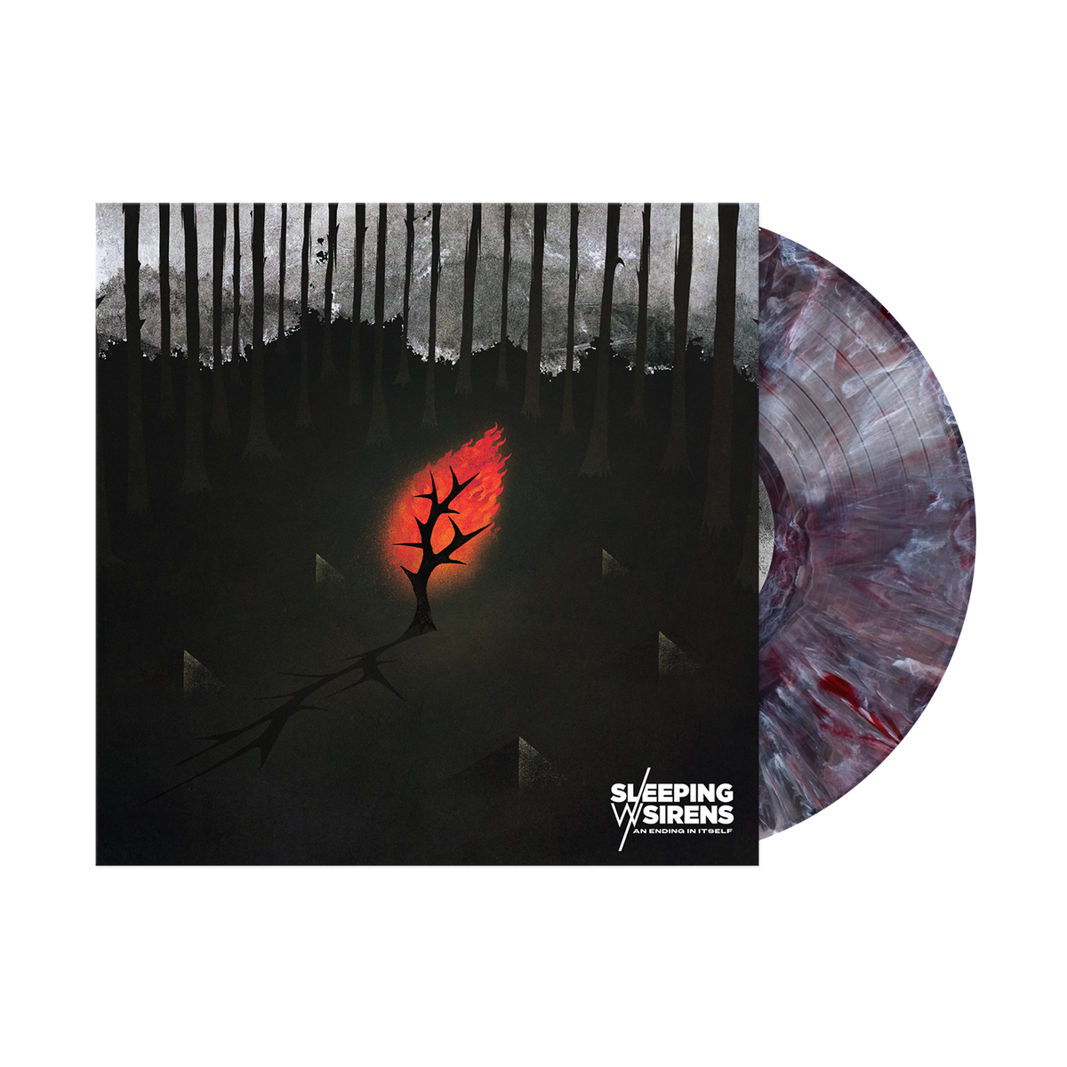 Sleeping With Sirens - An Ending In Itself [Black/White/Red Swirl Lp] - Vinyl