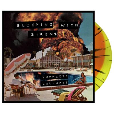 Sleeping With Sirens - Complete Collapse (Easter Yellow & Transparent Orange Colored Vinyl) - Vinyl
