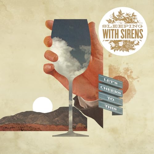 Sleeping With Sirens - Let's Cheers To This (WHITE & GOLD SMUSH) - Vinyl