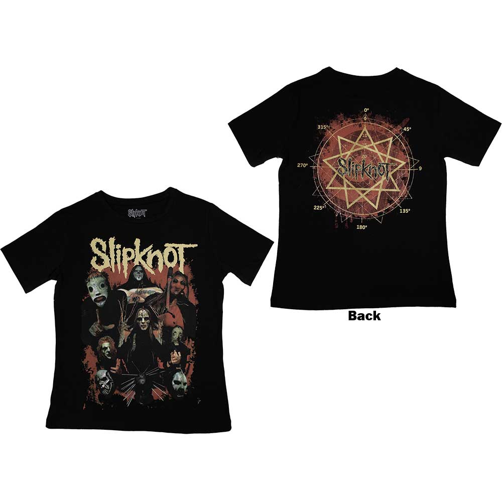 Slipknot - Come Play Dying Back Print - T-Shirt Black
