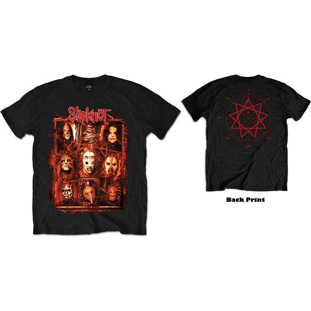 Slipknot - Rusty Face - T-Shirt Black