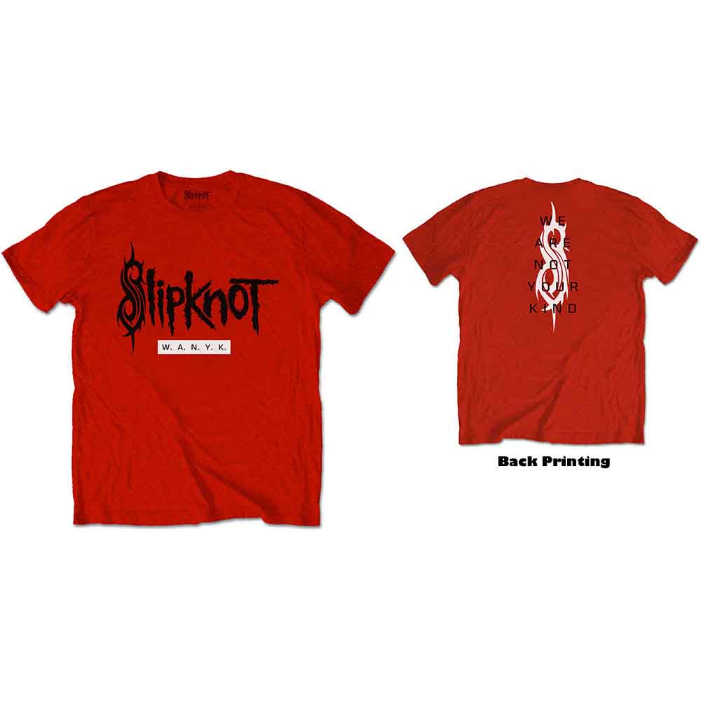 Slipknot - WANYK - T-Shirt Red
