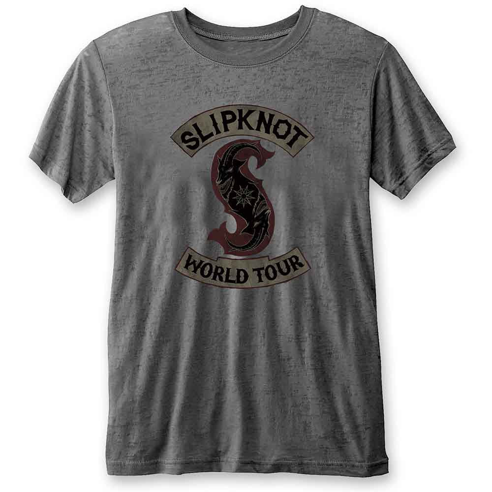 Slipknot - World Tour - T-Shirt Grey