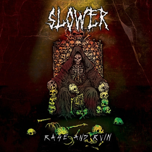 SLOWER - Rage And Ruin (Orange Vinyl) - Vinyl