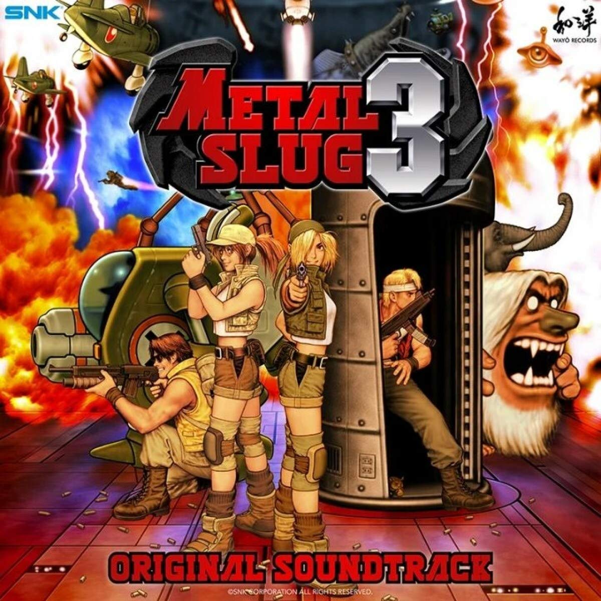 Snk Sound Team - Metal Slug 3 Original Soundtrack (Splatter Vinyl) (2 Lp's) - Vinyl