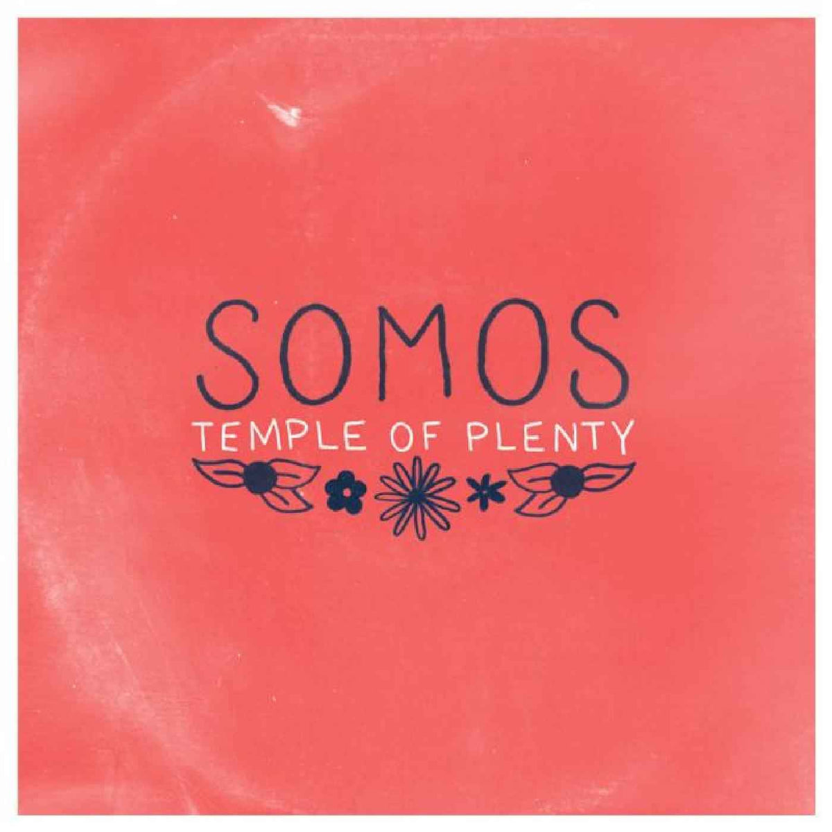 Somos - Temple Of Plenty (Red & Sea Glass Blue Splash Vinyl) - Vinyl