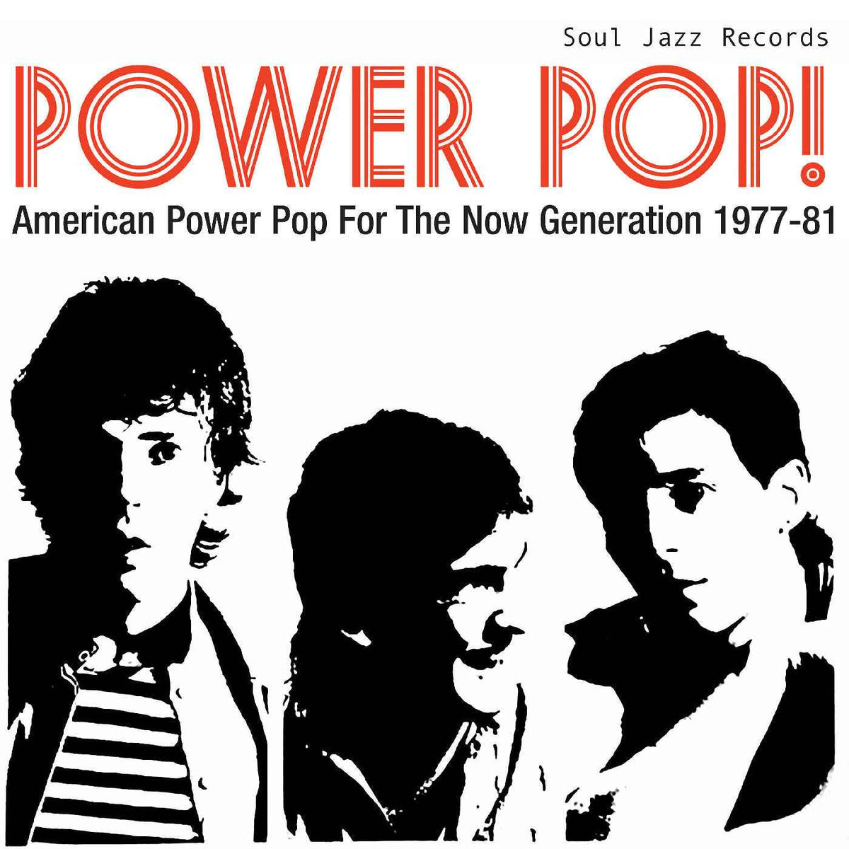 Soul Jazz Records Presents - Power Pop! American Power Pop For The Now Generation 1977-81 (Transparent Red Vinyl) - Vinyl