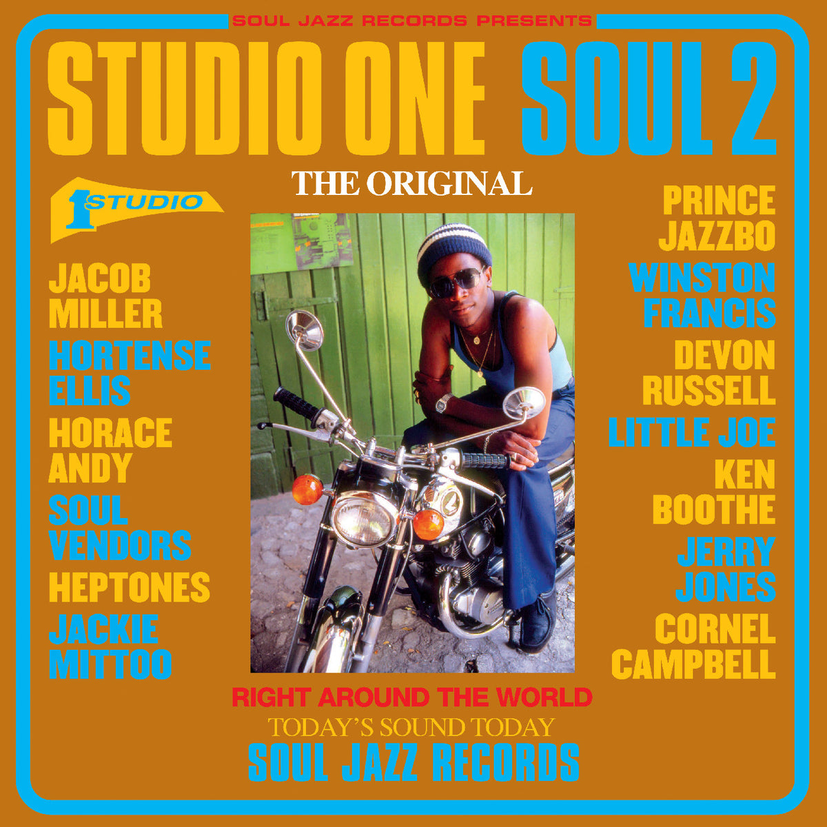 Soul Jazz Records Presents - STUDIO ONE SOUL 2 (YELLOW VINYL) - Vinyl