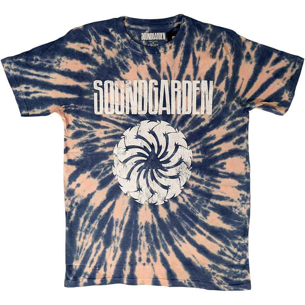 Soundgarden - Logo Swirl - T-Shirt Blue